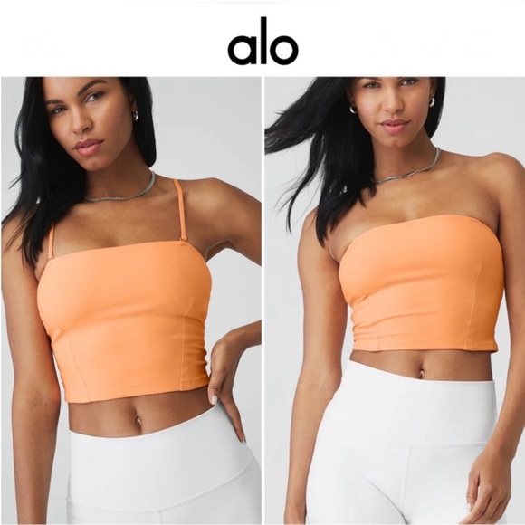 ALO Yoga Tops - Alosoft Convertible Sunkissed Bandeau